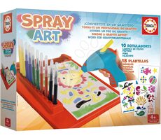 EDUCA Spray Art - kreativní sada / od 4 let