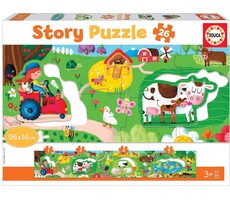 EDUCA Story puzzle Farma / 26 dílků / od 3 let