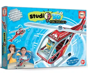 EDUCA Studio 3D model Záchranářský vrtulník / 50 dílků / od 5 let