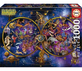 EDUCA Svítící puzzle Souhvězdí / 1000 dílků / od 14 let