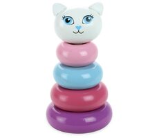 Vilac Nasazovací véž Kitty / od 12 měsíců
