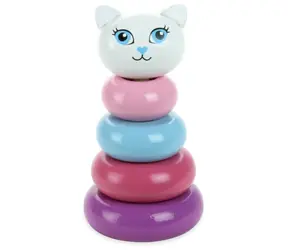 Vilac Nasazovací véž Kitty / od 12 měsíců