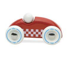 Vilac Dřevěné auto mini rallye červené / od 2 let