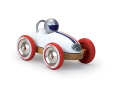 Vilac Dřevěné auto Roadster vintage bílé / od 2 let