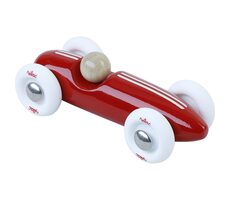 Vilac Dřevěné auto mini Grand prix vintage červené / od 2 let
