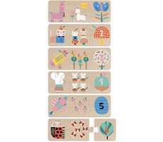 Vilac Dřevěné puzzle maminka a mládě / od 2 let