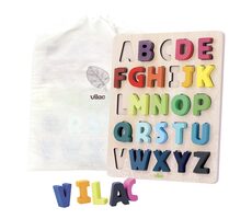 Vilac Vkládací puzzle Abeceda / od 2 let