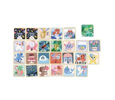 Vilac Dřevěné pexeso veselá zvířátka / od 2 let