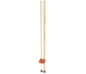 Vilac Dřevěné chůdy červené 130cm / od 4 let