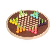 Vilac Dřevěná halma Zeleninová zahrada / od 5 let