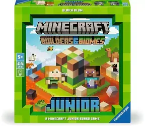 Ravensburger Minecraft: Builders & Biomes - Junior / Délka hry 15 minut / počet hráčů 2-4 / od 5 let