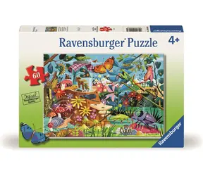 Ravensburger Puzzle: Zahradní dobrodružství s broučky / 60 dílků / od 4 let