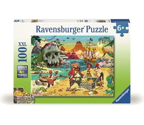 Ravensburger Puzzle: Dobrodružství pirátů / 100 dílků / od 7 let 