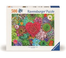 Ravensburger Puzzle: Sukulentní ráj / 500 dílků / od 12 let