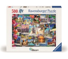 Ravensburger Puzzle: Cestovatelské poklady / 500 dílků / od 12 let 