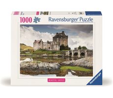 Ravensburger Puzzle: Impozantní hrady a zámky: Eilean Donan Castle,Velká Británie