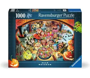 Ravensburger Puzzle: Halloweenské koledování / 1000 dílků / od 14 let 