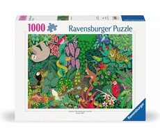 Ravensburger Puzzle: Kouzelný deštný prales / 1000 dílků / od 14 let