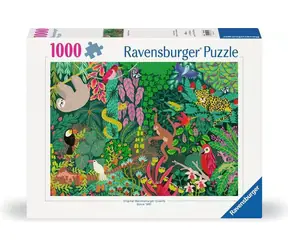 Ravensburger Puzzle: Kouzelný deštný prales / 1000 dílků / od 14 let