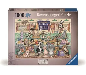 Ravensburger Puzzle: Digbyho uzeniny a zvířecí veselí / 1000 dílků / od 14 let