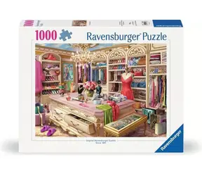 Ravensburger Puzzle: Okouzlující šatník / 1000 dílků / od 14 let