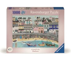 Ravensburger Puzzle: Klidný pobřežní přístav / 1000 dílků / od 14 let
