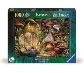 Ravensburger Puzzle: Houbová chaloupka / 1000 dílků / od 14 let