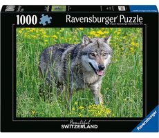 Ravensburger Puzzle: Nebojácný vlk / 1000 dílků / od 14 let