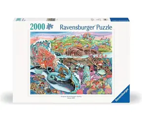 Ravensburger Puzzle: Příběhy z hlubin / 2000 dílků / od 14 let