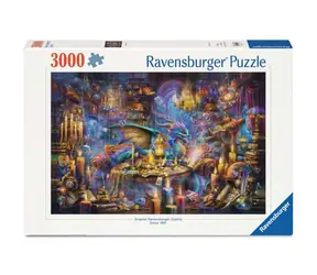 Ravensburger Puzzle: Kouzelná knihovna / 3000 dílků / od 14 let