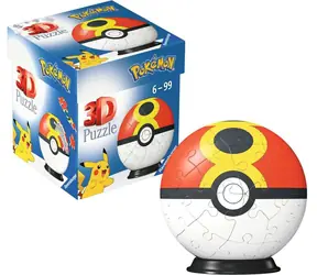 Ravensburger 3D Puzzle -Ball Pokémon: Repeat Ball/ 54 dílků / Pokémon kolekce / od 6 let