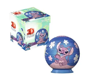 Ravensburger 3D Puzzle -Ball Disney: Stitch - Angel / 54 dílků / od 6 let 
