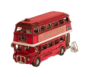 RoboTime 3D dřevěná skládačka Londýnský double-decker