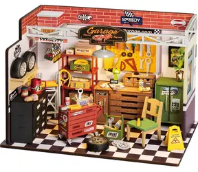 RoboTime miniatura domečku Garáž