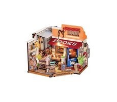 RoboTime Miniatura domečku Knihkupectví na rohu