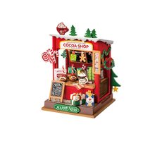 RoboTime Miniatura domečku Stánek s kakaem