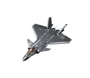 Sluban Army Model Bricks Neviditelný letoun J-20 s kovovým povlakem