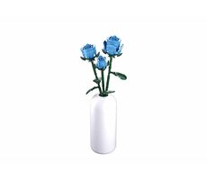 Sluban Flowers M38-B1101-11 Modrá růže ve váze