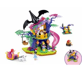 Sluban Girls Dream Čarodějky M38-B1057 Kouzelný stromový dům