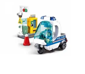 Sluban Metropolis M38-B1217A Policejní hlídka na tříkolce