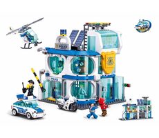 Sluban Metropolis M38-B1220 Policejní stanice: Zatčení banditů