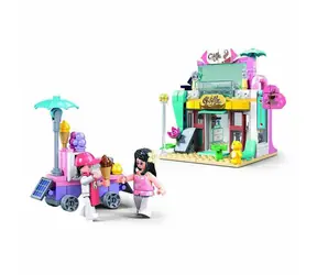 Sluban Metropolis M38-B1266 Kavárna a zmrzlinový vozík