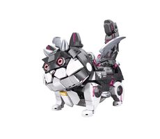 Sluban Pleyerid M38-P8017 Mechanická kočka šedo-bílá