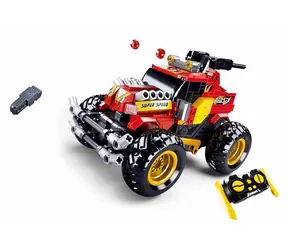 Sluban Power Bricks M38-B0991 RC Červený Off Road na dálkové ovládání