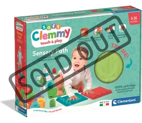 CLEMENTONI Soft Clemmy Senzorické podložky s kostkami
