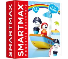 SMARTMAX Magnetická stavebnice Moji první piráti 10 dílků