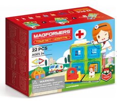 MAGFORMERS Městečko Nemocnice 22 dílků