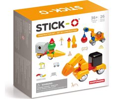 Stick-O Stavební auta 26ks