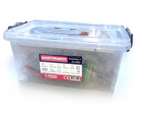 MAGFORMERS Geometrie 2: Rovina a prostor - box 43 dílků
