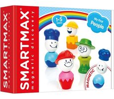 SMARTMAX Magnetická stavebnice Moji první lidé 12 dílků